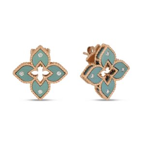 VENETIAN PRINCESS EARRINGS WITH TITANIUM