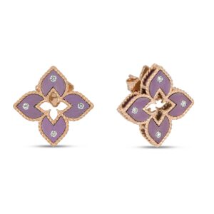 VENETIAN PRINCESS EARRINGS WITH TITANIUM