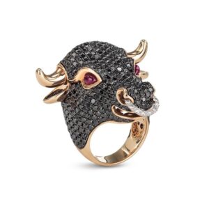 RING  DIAMONDS  ANIMALIER
