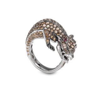 RING  DIAMONDS  ANIMALIER