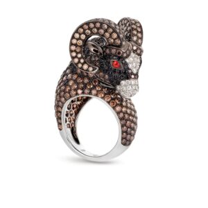 RING  DIAMONDS  ANIMALIER