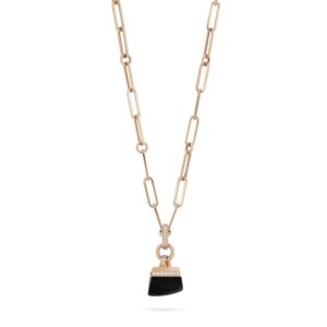 SAUVAGE PRIVÉ NECKLACE WITH BLACK JADE
