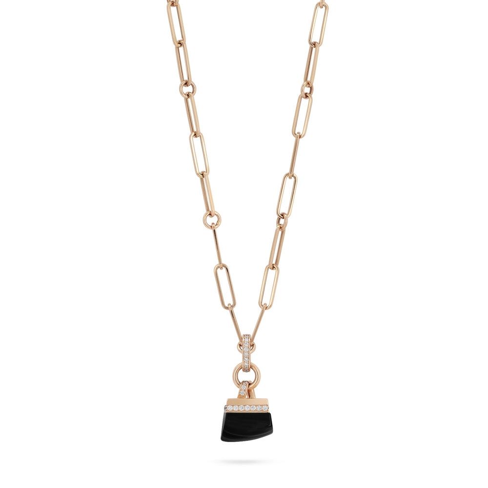SAUVAGE PRIVÉ NECKLACE WITH BLACK JADE