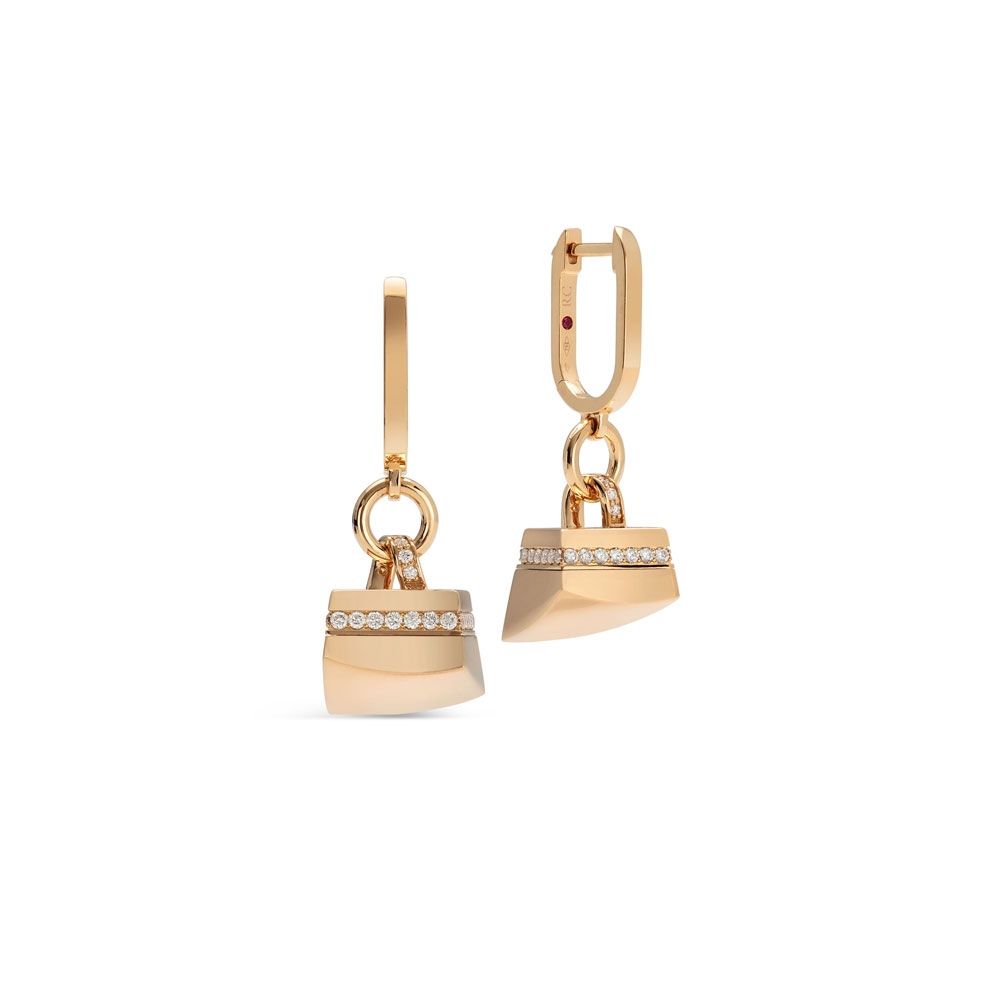 SAUVAGE PRIVÉ EARRINGS WITH DIAMONDS