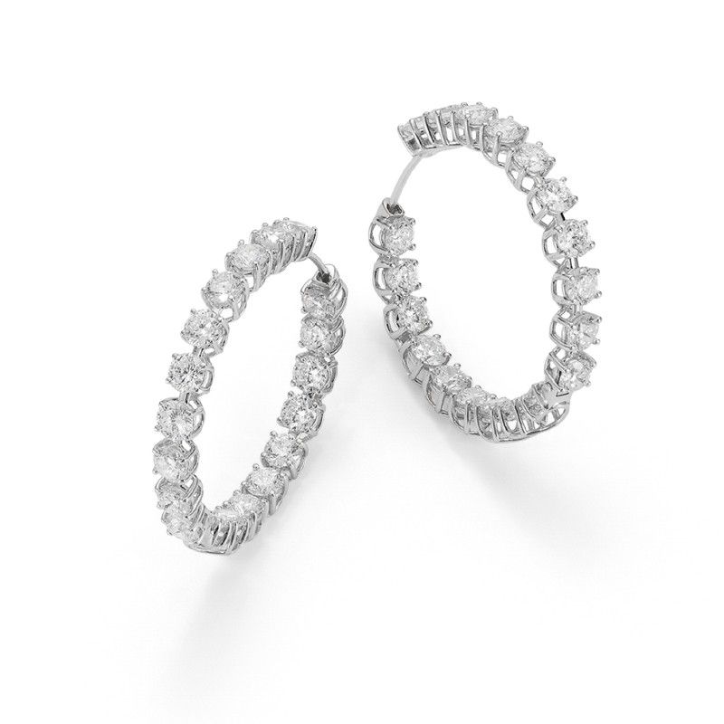 EARRINGS CENTO DIAMOND CIRCLE OF LIFE