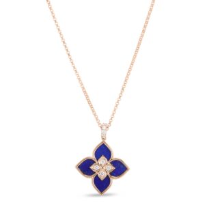 VENETIAN PRINCESS PENDANT WITH DIAMONDS AND LAPIS