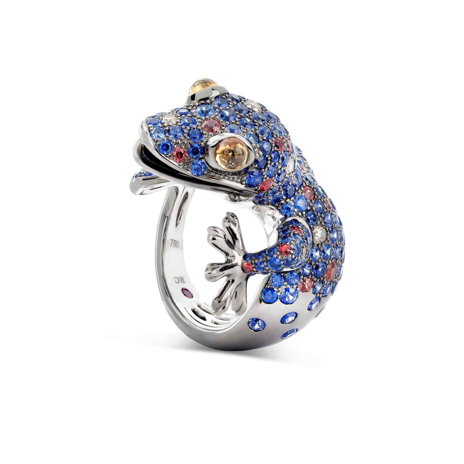 RING SAPPHIRES ANIMALIER