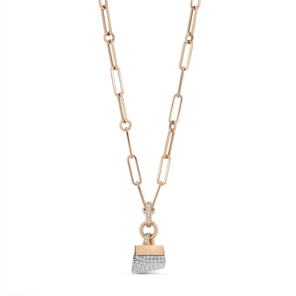 SAUVAGE PRIVÉ NECKLACE WITH DIAMONDS