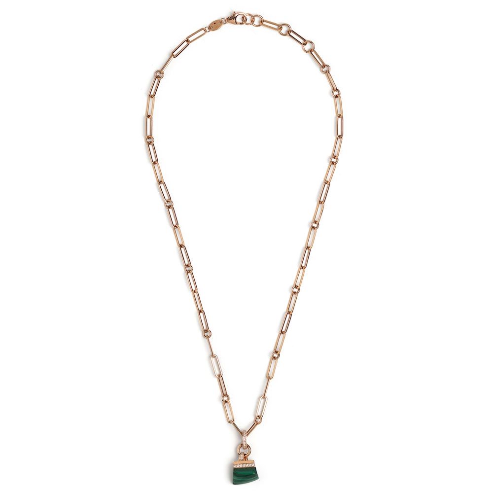 SAUVAGE PRIVÉ NECKLACE WITH MALACHITE - Image 3