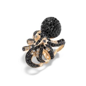 RING  SAPPHIRES  ANIMALIER