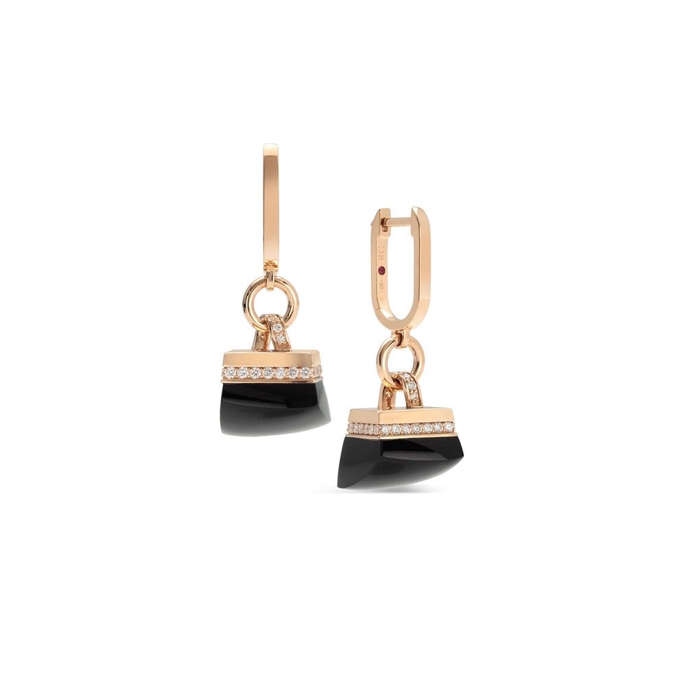 SAUVAGE PRIVÉ EARRINGS WITH BLACK JADE