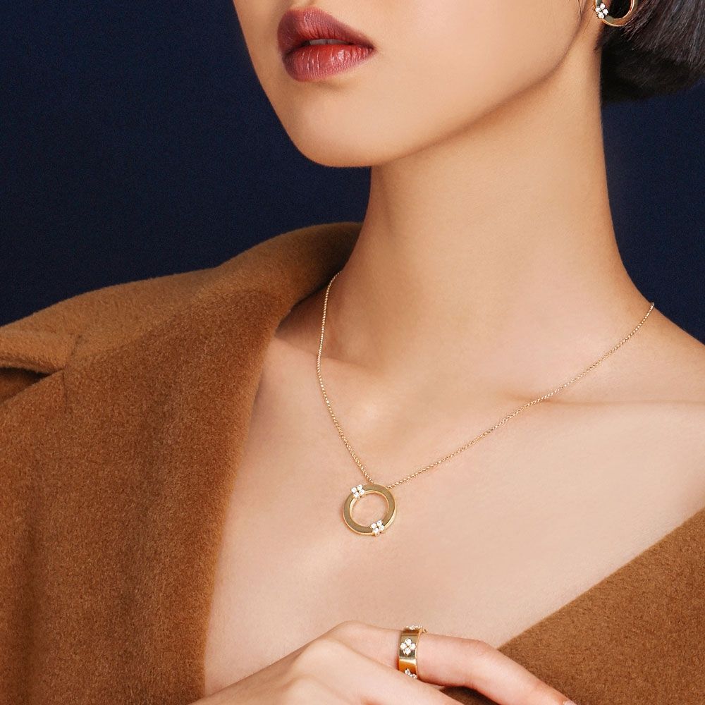 LOVE IN VERONA PENDANT WITH DIAMONDS - Image 2