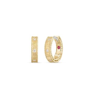 PRINCESS EARRINGS WITH DIAMONDS