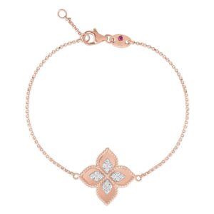 PRINCESS FLOWER BRACELET WITH DIAMONDS