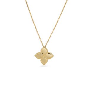 PENDANT GOLD PRINCESS FLOWER