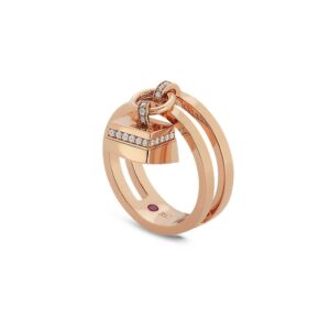 SAUVAGE PRIVÉ RING WITH DIAMONDS