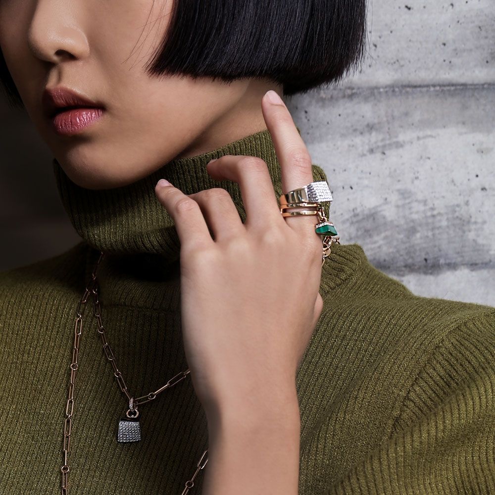 SAUVAGE PRIVÉ RING WITH MALACHITE - Image 2
