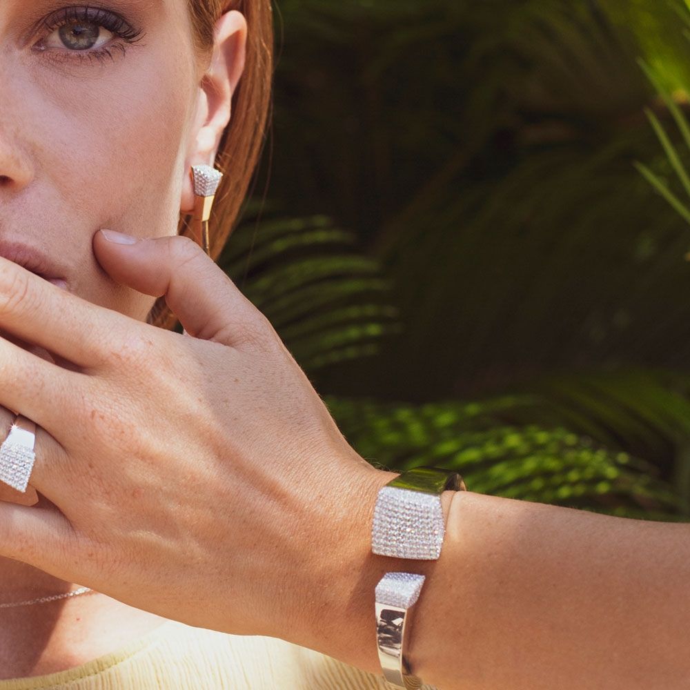 SAUVAGE PRIVÉ BANGLE WITH DIAMONDS - Image 2