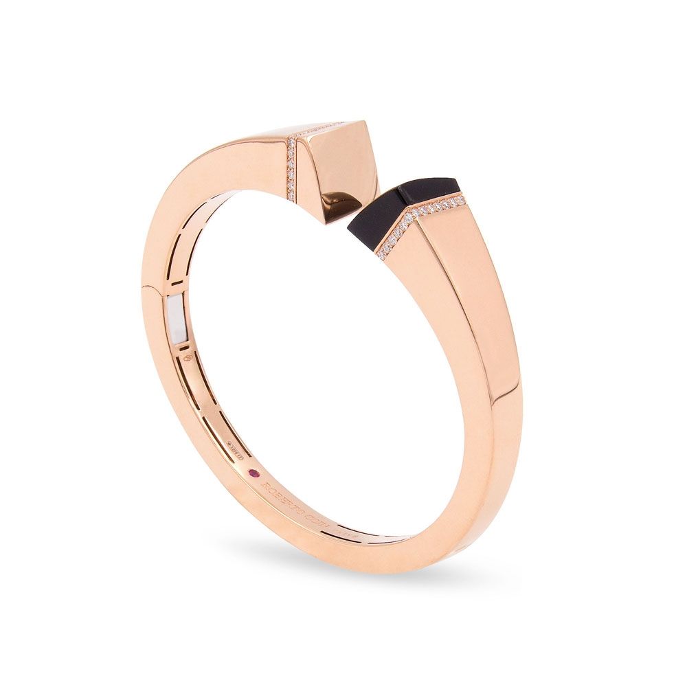 SAUVAGE PRIVÉ BANGLE WITH BLACK JADE