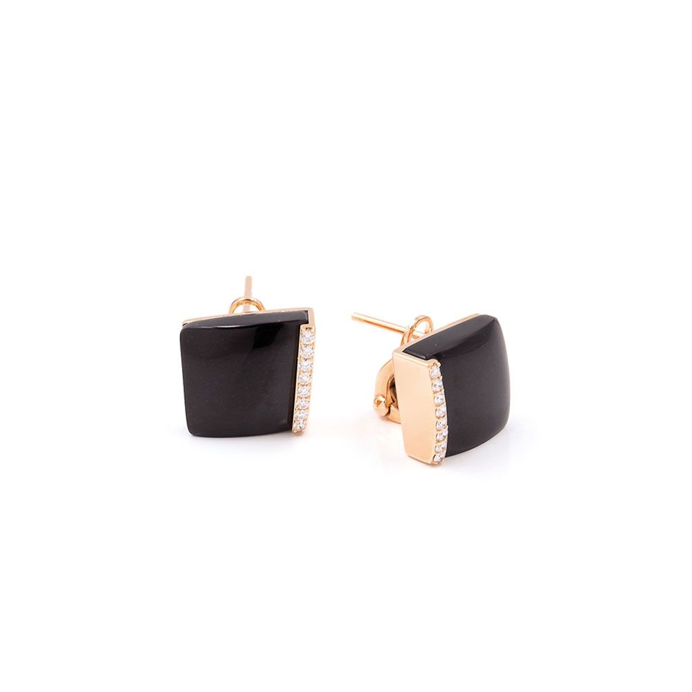 SAUVAGE PRIVÉ EARRINGS WITH BLACK JADE