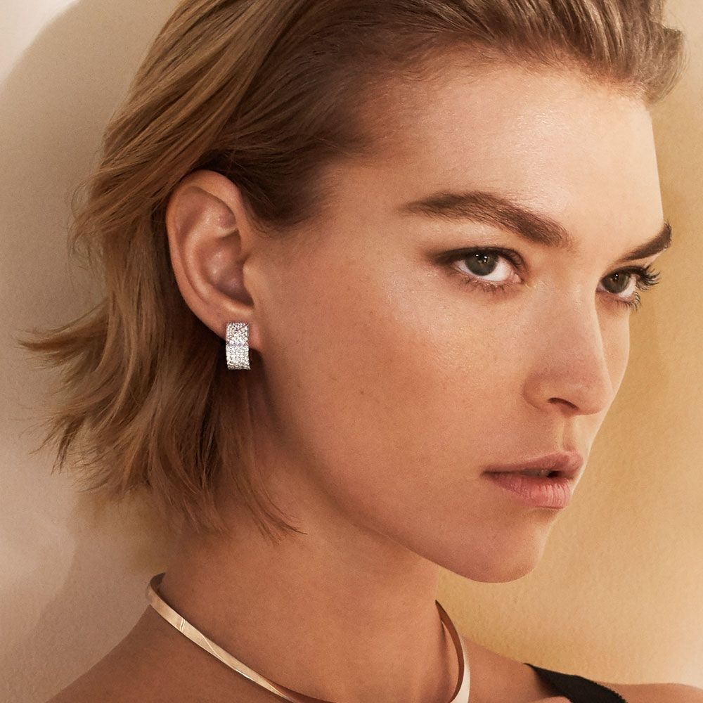 SAUVAGE PRIVÉ EARRINGS WITH DIAMONDS - Image 2