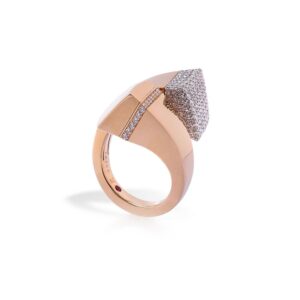 SAUVAGE PRIVÉ RING WITH DIAMONDS