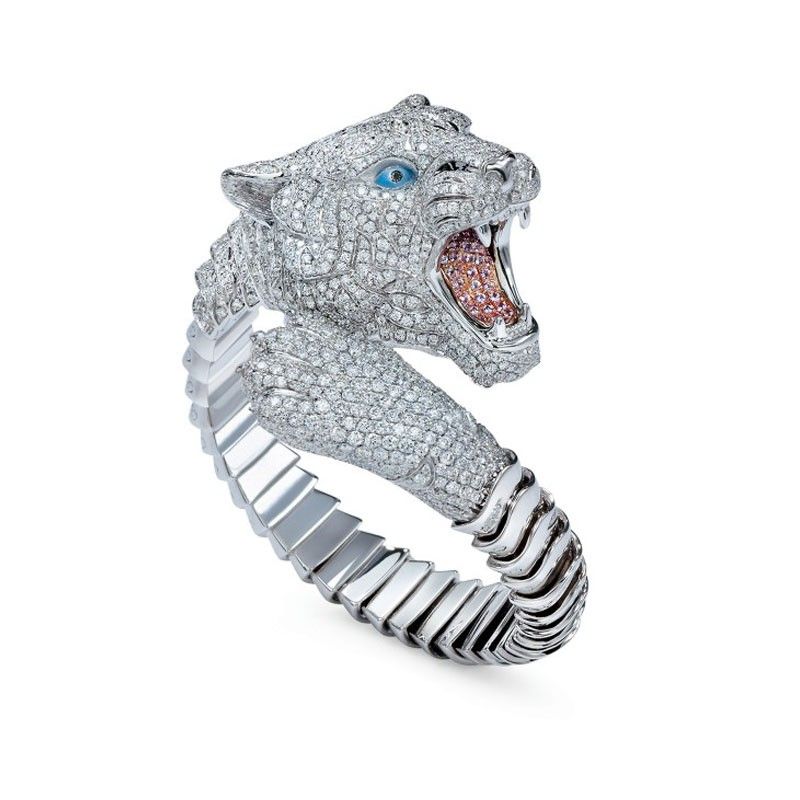 BRACELET DIAMONDS ANIMALIER